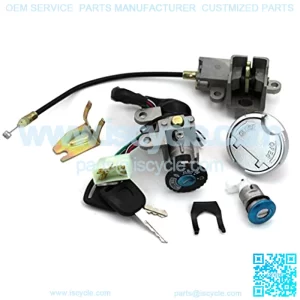 NEW Scooter Ignition Switch Key Set for 49cc 50 cc 150cc gy6 Peace Roketa Jonway NST Tank Gy6