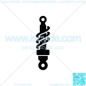 Sticker Decal Car Suspension Part Steering Damper & Stabilizer icon ATV Car Garage Bike 4 X 1,02 in.
