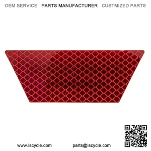 Polaris Ranger Reflector Decal, Red,  OEM Part 7179088, Qty 1