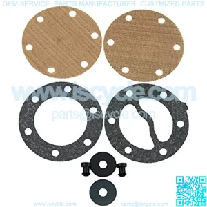 (Compatible With Round DF44K) Venom Fuel Pump Rebuild Repair Kit Fits MANY Compatible With SkiDoo Polaris Snowmobiles