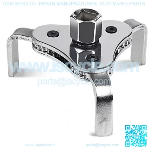 Universal Adjustable Oil Filter Wrench Range 2-1/2 inch from 4 inch 3 Leg Claw Oil Filter Wrench Remover