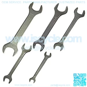 5 pcs 3mm Thin Double Ended 8 mm thru 19mm Cone Wrench Bicycle Tool Kit Spanner Bike Cycling Multi Set