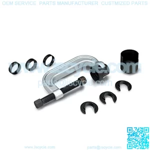 648604 Kit 25 Upper Control Arm Bushing Service Tool Set for Ford, GM and Chrysler Silver