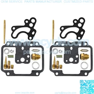 DP 0101-072 Carburetor Rebuild Repair Parts Kit (Set of 2) Compatible with Kawasaki 76-79 KZ750