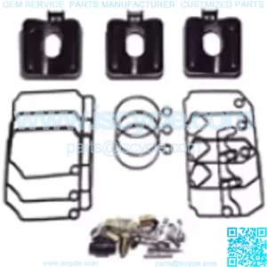 Carburetor Repair Kit for Yamaha 40-50HP 2-Stroke Outboards Carburetor Replaces Yamaha 6H4-W0093-03-00 6H4-W0093-02-00 Sierra 18-7768