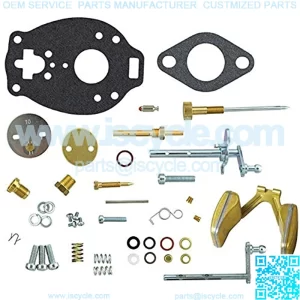 Major Carburetor Repair Kit with Float TSX593 TSX706 Fits Ford 800 Series Tractor
