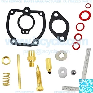 Lelecar Carburetor Repair Kit for IH International Harvester and Farmall M MV MTA O6 W9 WR9 300 350 400 450 460 544 560 656 660 706 756 766 806 2544 Super H Super M Tractor 0236821 BK12V 47387DB
