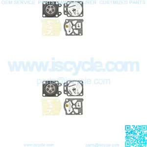 2 Pack Genuine K20-WTA Carburetor Repair Rebuild Kit Fits WTA Series OEM
