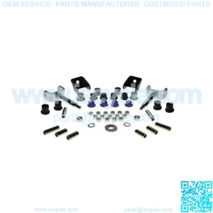 Club Car DS Golf Cart Front End Repair Kit, Bushings, Clevis, King Pins - Fits 1