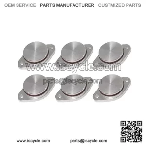 BMW Diesel Engine Eddy Swirl Flap Repair Kit 33MM 6PCS Without Leather Ring #Silver