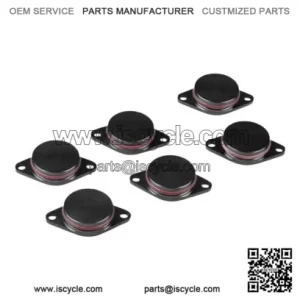 BMW Diesel Engine Eddy Swirl Flap Repair Kit 33MM 6PCS Without Leather Ring #Black
