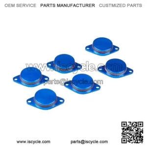 BMW Diesel Engine Eddy Swirl Flap Repair Kit 33MM 6PCS Without Leather Ring #Blue