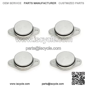 BMW Diesel Engine Eddy Swirl Flap Repair Kit 33MM 4PCS Without Leather Ring #Silver