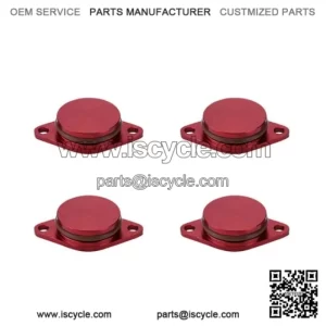 BMW Diesel Engine Eddy Swirl Flap Repair Kit 33MM 4PCS Without Leather Ring #Red