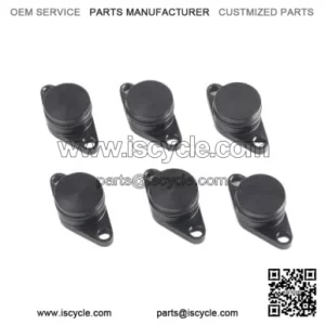 BMW Diesel Engine Eddy Swirl Flap Repair Kit 22MM 6PCS Without Leather Ring #Black
