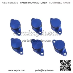 BMW Diesel Engine Eddy Swirl Flap Repair Kit 22MM 6PCS Without Leather Ring #Blue