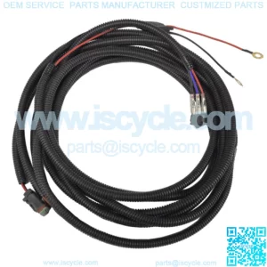 Single LED Light Bar Wiring Harness for Golf Cart