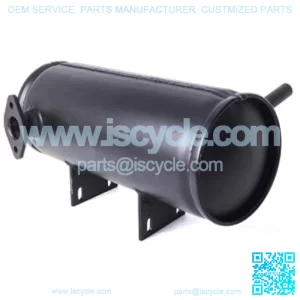 EZGO (76-87) 2 Cycle Golf Cart Muffler 14396-G1, 15460-G1, 16547-G1