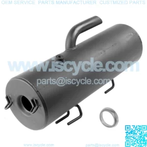 Exhaust Muffler Silencer W/ Gasket For Polaris Ranger XP 800 2012