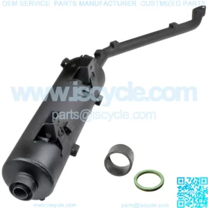 Exhaust Muffler Fit Kawasaki Brute Force 750 KVF750 4X4 4X4I Carb Injector 06-11