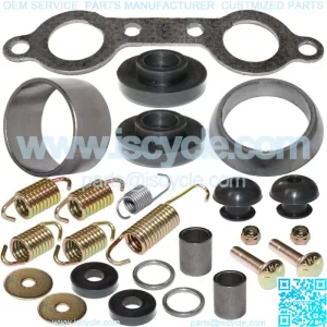 Exhaust Muffler Kit for Polaris Sportsman 800 EFI 2005 2006 2007