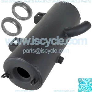 Exhaust Muffler Silencer W/Gaskets for Polaris Trail Blazer 330 2008 2009-2013