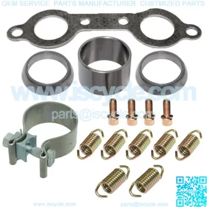 Exhaust Muffler Kit for Polaris RZR 800 4X4 EFI 2008 2009 2010 2011