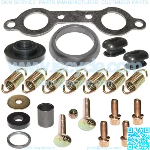Exhaust Muffler Kit for Polaris Ranger Crew 800 4X4 Eps 2012