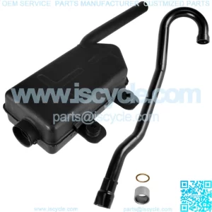 Exhaust Muffler w/ Pipe Gaskets fits Kawasaki Bayou 220 KLF220A 1988 1989 - 2002