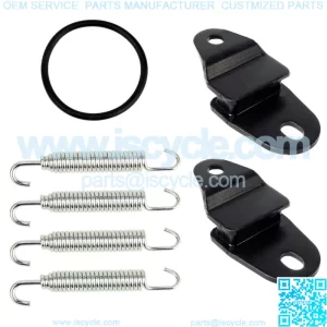 Exhaust Muffler Kit for Yamaha Banshee 350 YFZ350 YFZ 350 1987 1988 1989 - 2006