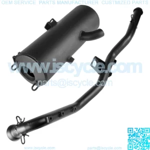 Exhaust Muffler and Pipe fits Polaris Sportsman 450 2006 2007 Muffler and Pipe