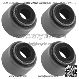 4x Valve Stem Seal For Yamaha Grizzly 700 2007-2012 2019-2021 (For: Yamaha Raptor 700)