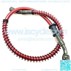 50cm Hydraulic Brake Oil Hose Line Pipe for Motorcycle Pit Dirt Bike Street Bikes Motocross Sport Bikes Chinese GY6 Scooter ATV(50cm)