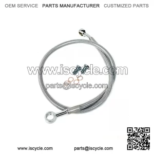 Streamline Steel Braided Rear Brake Line Stock Length Clear TRX250R TRX 250R