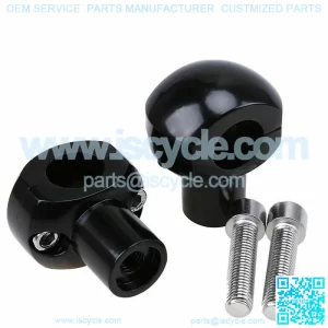 Pair 7/8?? 22mm CNC Motorcycle Aluum Handle Bar Mount Adapter Risers Clamp ATV