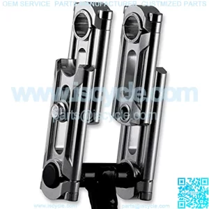 Elite Height-Adjustable Snowmobile Handlebar Risers 1R-HA46SE