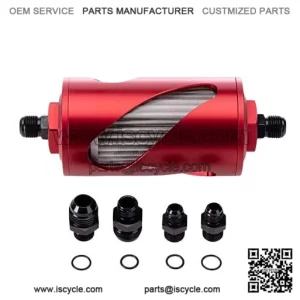 Hollow fuel filter#red