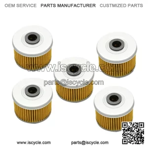 5x Oil Filter For Honda Rancher 350 420 TRX300EX TRX400 Foreman 500 Fourtrax 300 (For: Honda TRX700XX)