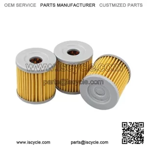 Pack of 3 Oil Filter for LT-Z400 LTZ400 Quadsport LTR450 Quadracer DRZ400 DRZ400E DRZ400S DRZ400SM KFX400 KLX400 400