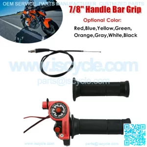 7/8" Motorcycle Hand Grips Pro Handle Bar Grip Protect Covers Dirt Pit-Bike ATV