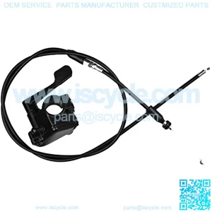 7/8'' 22mm Metal Thumb Throttle Cable Accelerator Handle Assembly For Chinese 50cc 70cc 90cc 110cc 125cc 250cc ATV Quad Go Kart