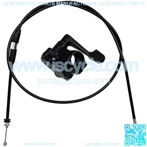 7/8'' 22mm Thumb Throttle Cable Accelerator Control Assembly for Chinese 50cc 70cc 90cc 110cc 125cc 250cc Kazuma TaoTao ATV Quad Go Kart