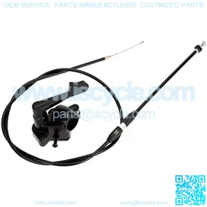 7/8'' 22mm Thumb Throttle Cable Handle Assembly for Taotao Kazuma Sunl 50cc 70cc 90cc 110cc 125cc 250cc Redcat Coolster Coolsport Eagle ATV Quad Fourwheeler Harbor Freight 212 Engine Mini Bike