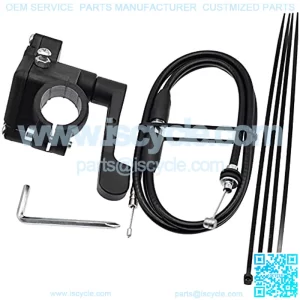 7/8inch 22mm plastic Thumb Throttle Cable Accelerator Handle Assembly for Chinese 50cc 70cc 90cc 110cc 125cc 250cc ATV Quad Go Kart