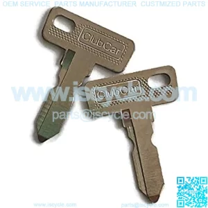 Original Club CAR Keys Replacement - Set of 2