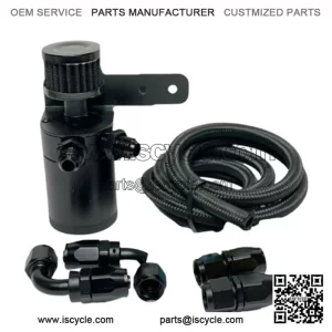 05018 Oil Breather Pot Oil Distribution Pipe-AN8# Black