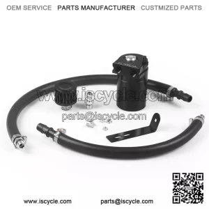 05033 Engine Oil Breather Pot with Air Filter # Black
