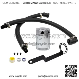 05034 Engine Oil Breather Pot # Silver
