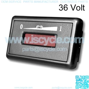 Horizontal 36 Volt Digital State of Charge Meter