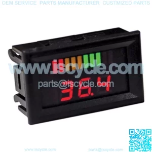 Horizontal 36-Volt Digital Charge Meter With Voltage Display for Golf Cart
